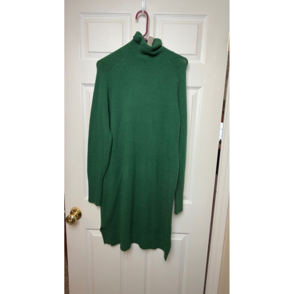 J‎ Crew Merino Alpaca Wool Blend Turtleneck Sweater Dress Knee Length Women's Sm